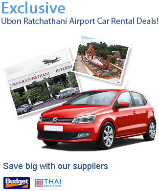 Ubon Ratchathani Airport Car Rental Deals